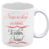Cana alba personalizata, model Nasa, INOVATIX&reg;. 330ml