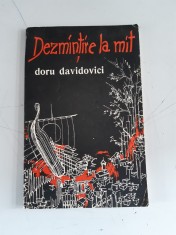 Dezmintire la mit - Doru Davidovici foto