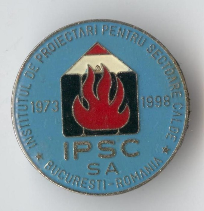 Institutul de proiectari pentru sectoare calde, insigna rara