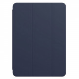 Husa de protectie tableta Apple Smart Folio pentru iPad Air (4th Gen) 10.9&quot;, mh073zm/a, Poliuretan, Deep Navy