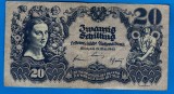 (10) BANCNOTA AUSTRIA - 20 SCHILLING 1945 (29 MAI 1945)