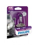 Bec auto Philips H4 Vision Plus, +60%, 12V, 55W,