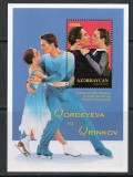 AZERBAIJAN 1998, Sport, J.O. de iarna, Nagano, bloc neuzat, MNH