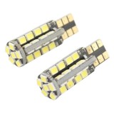Set 2 becuri auto W5W/ T10 -38 Smd alb