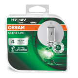 SET 2 BECURI 12V H7 55 W ULTRA LIFE OSRAM 35246