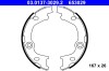 ATE 03.0137-3029.2 Set saboti frana, frana de mana