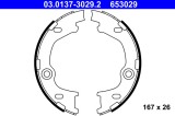ATE 03.0137-3029.2 Set saboti frana, frana de mana