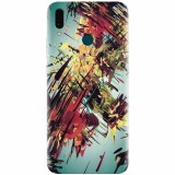Husa silicon pentru Huawei Y9 2019, Complex Abstract Colorful 3D Drawing