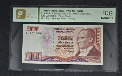 20.000 Lira Turcia foto