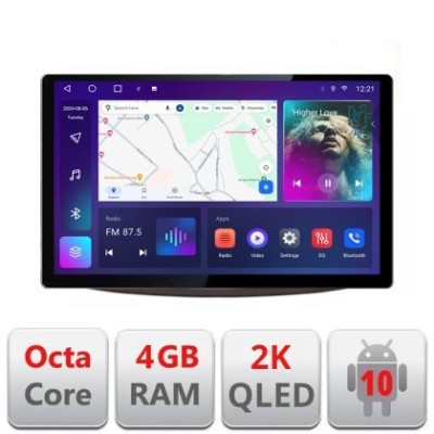 Navigatie VW Touareg 2011-2018 Quad Core Edonav ecran 13&amp;quot; 2K 4+32 Android Waze USB Navigatie 4G 360 Toslink Youtube Radio CarStore Technology foto