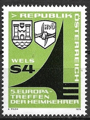 B2435 - Austria 1979 - Aniversari neuzat,perfecta stare foto