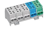 Distribuitor 5P 2x35mmp-2x25mmp, 3xL, 1xPE, 1xN 100A Hager KH45A