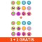Set 12 x rezerve nisip kinetic, 12 forme modelaj, 1+1 gratis
