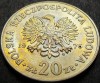 Moneda Comemorativa 20 ZLOTI - POLONIA, anul 1976 * cod 2597 A = M. NOWOTKO, Europa