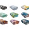 Set 2 pilote 4 Anotimpuri Viseo Somnart, 180x200 cm, microfibra, umplutura (200+120) g/mp, diverse modele Relax KipRoom