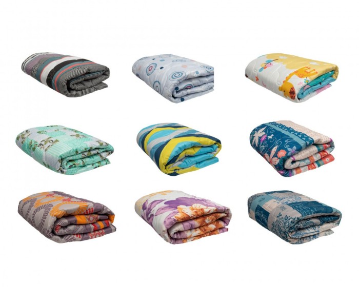 Set 2 pilote 4 Anotimpuri Viseo Somnart, 180x200 cm, microfibra, umplutura (200+120) g/mp, diverse modele Relax KipRoom