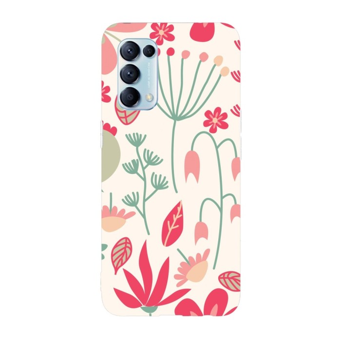 Husa compatibila cu Oppo Find X5 Pro model Floral mix pattern, Silicon, TPU, Viceversa
