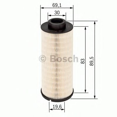 Filtru combustibil OPEL MOVANO Combi (J9) (1998 - 2010) BOSCH F 026 402 047 foto