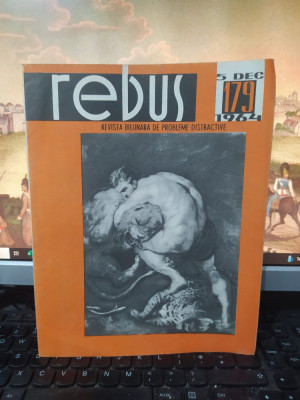 Rebus, revistă bilunară de probleme distractive, nr. 179, 5 dec. 1964, 111 foto