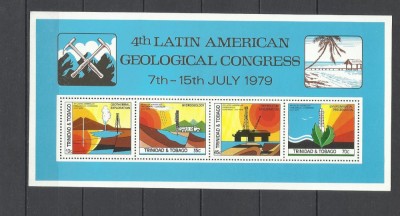 TRINIDAD TOBAGO 1979 CONGRESUL GEOLOGIC foto