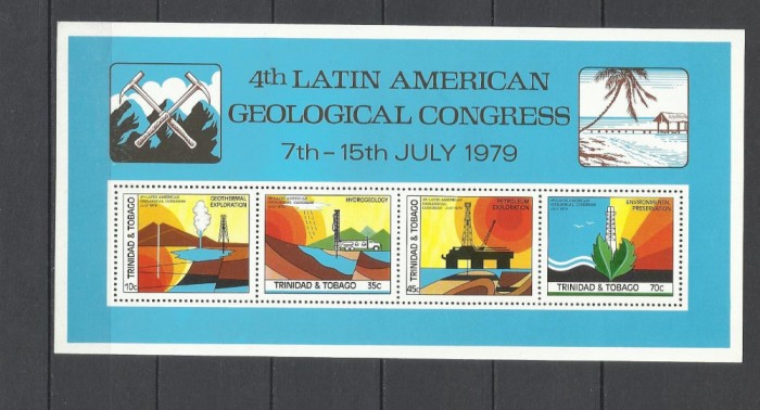 TRINIDAD TOBAGO 1979 CONGRESUL GEOLOGIC