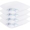 Set 4 perne matlasate microfibra HypoallergenicMed Somnart, lavabile la 95&deg;C, 70 X 70 Relax KipRoom