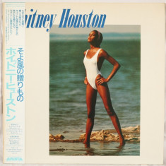 Vinil "Japan Press" Whitney Houston ‎– Whitney Houston = そよ風の贈りもの (EX)