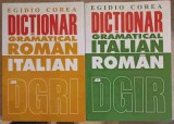 DICTIONAR GRAMATICAL ROMAN - ITALIAN, ITALIAN - ROMAN VOL.1-2-EGIDIO COREA-345544