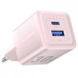 INCARCATOR retea Vention 30W, 1 x USB Type-C, 1 x USB, 5V/3A, PD 3.0, QC 3.0, QC 4.0, roz, &quot;FEQP0-EU&quot; (timbru verde 0.18 lei) - 6922794782235