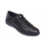 Pantofi barbati casual sport din piele naturala Marko Negru ASEN, GKR Ciucaleti