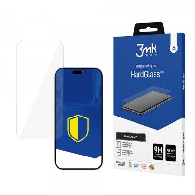 Folie de protectie Ecran 3MK HardGlass pentru Apple iPhone 17 Air, Sticla Securizata, Full Glue foto