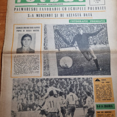 fotbal 2 noiembrie 1967-fc arges,steaua si u,cluj,mrciul romania-polonia 2-2