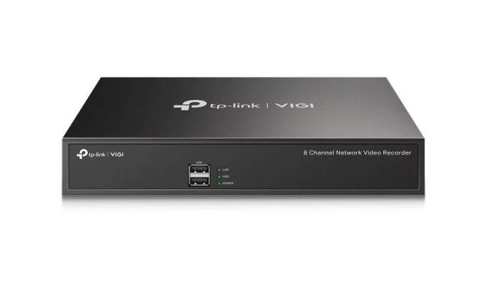 &quot;8 Channel Network Video Recorder SPEC: H.265+/H.265/H.264+/H.264, Up to 5MP