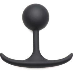 Dildo anal Round Ball S Negru