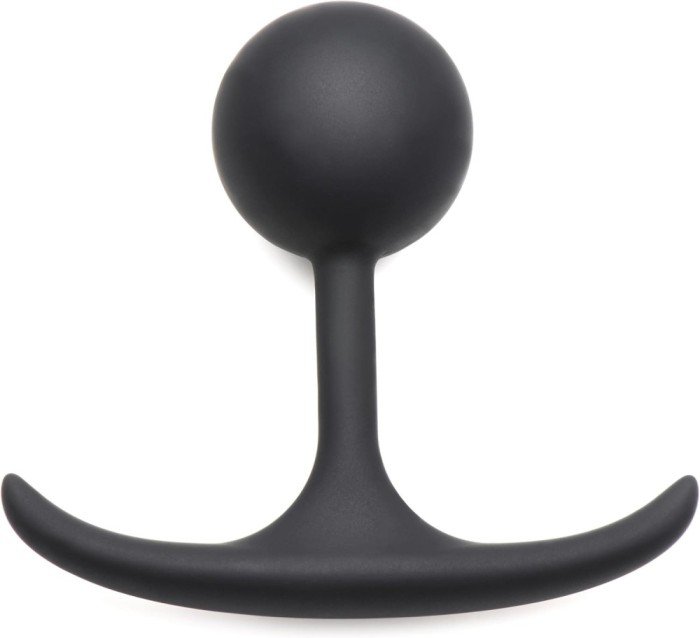 Dildo anal Round Ball S Negru