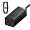 Incarcator USCablu de alimentare GaN3 Pro 100W + cablu Type-C Baseus PSZM000201