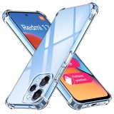 Husa antisoc compatibila xiaomi redmi 12, pro airbag, clear