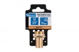 Niplu din alama pentru furtun de 19 mm, filet exterior 3 / 4&quot;, Geko G70170