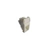 Conector inclinat, 1xRJ45 UTP cat.5e, 22.5x45 PowerCat, alb, (compatibil Legrand Mosaic) - Molex &quot;MLG-00028-02&quot;