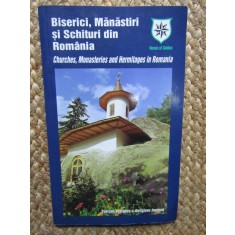 BISERICI, MANASTIRI SI SCHITURI DIN ROMANIA+HARTA - Gabriela Tatarau -2009