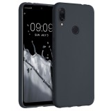 Husa pentru Xiaomi Redmi Note 7 / Redmi Note 7 Pro, Silicon, Gri, 48153.186, kwmobile, Carcasa