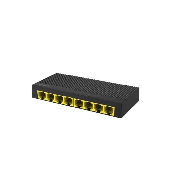 Switch Imou SG108C 8 porturi Gigabit 10 /100 /1000Mbps negru
