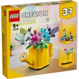LEGO Creator 3in1 Flori in Stropitoare 31149, 420 piese, 8+ ani. Construieste 3 modele: Stropitoare, Cizma, Pasari