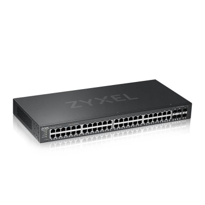 SWITCH ZYXEL, porturi Gigabit x 44, SFP x 6, managed, rackabil, &amp;quot;GS2220-50-EU0101F&amp;quot; (timbru verde 2 lei) foto