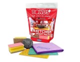 Set pentru curatarea bucatarie 7 piese, Bonus Kitchen Smart Pack, B471