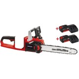 Drujba (fierastrau cu lant) pe acumulator Einhell PXC GE-LC 36/35 Li-Solo, 2x18 V, 35 cm lungime lama, 15 m/s viteza lant + Starter kit Einhell PXC 2