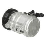 Compresor aer conditionat Kia Picanto, 09.2007-01.2011, motorizare 1.1 CRDI, diesel si 1.0/1.1, benzina, rola curea 110 mm, 4 caneluri, tip Hella: HS