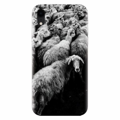 Husa silicon pentru Apple Iphone XR, Sheep foto