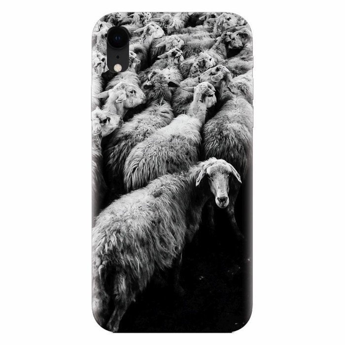 Husa silicon pentru Apple Iphone XR, Sheep