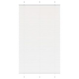 Jaluzea plisată alb 120x200 cm Lățime țesătură 119,4 cm